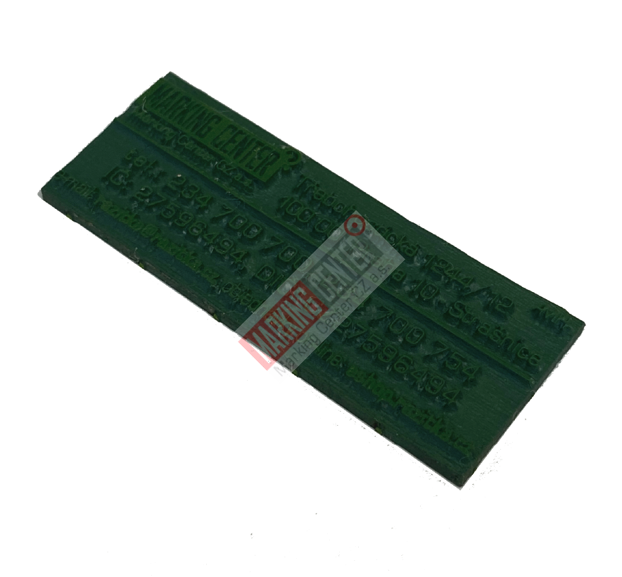 štoček 4916, rozměr 69x9 mm