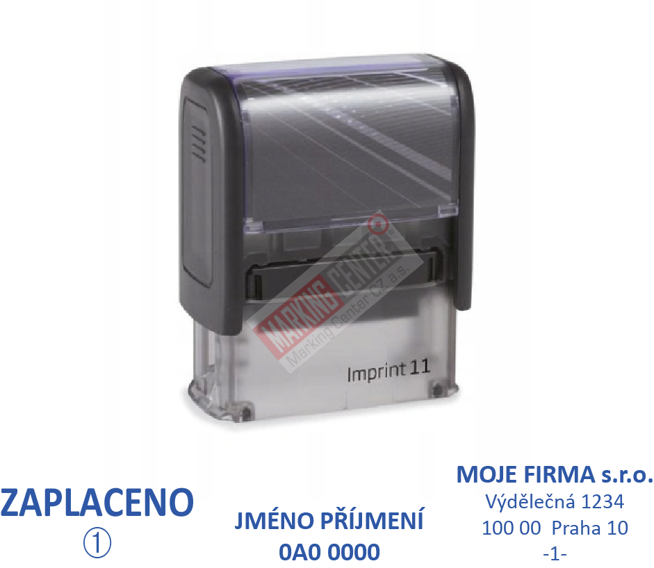 Imprint 8911, 37x13mm