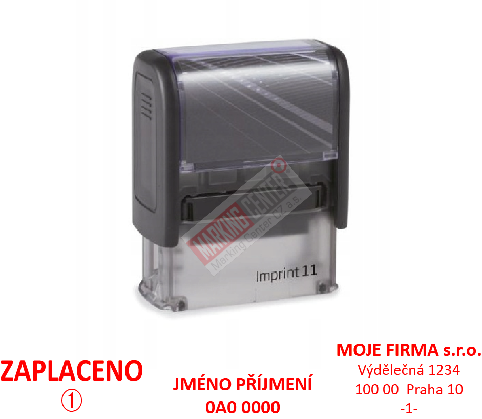 Imprint 8911, 37x13mm