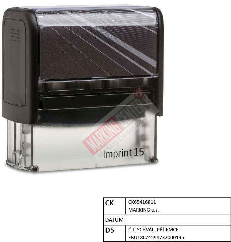 Trodat Imprint 8915, 69x24mm