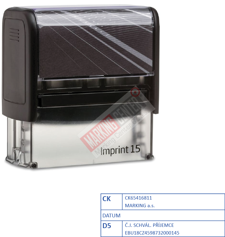 Trodat Imprint 8915, 69x24mm