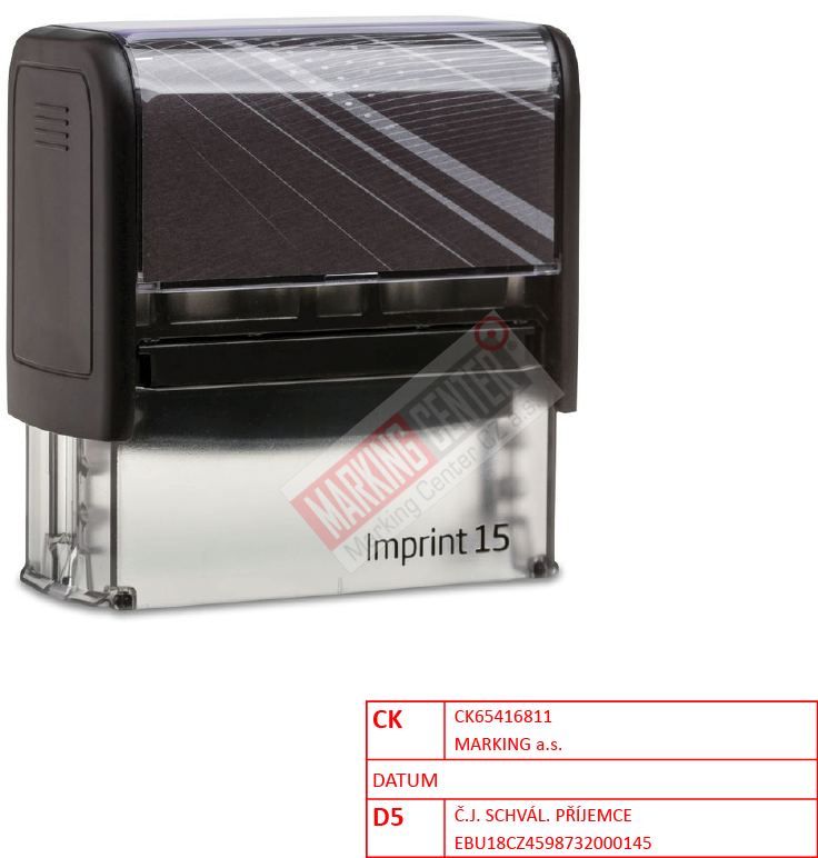 Trodat Imprint 8915, 69x24mm