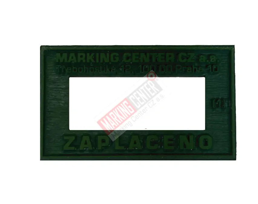 štoček 4726, rozměr 74x37 mm
