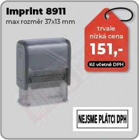 S-print NEJSME PLÁTCI DPH