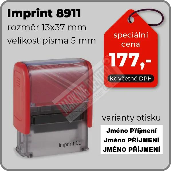 Školní razítko pro prvňáčky