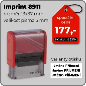 Školní razítko pro prvňáčky