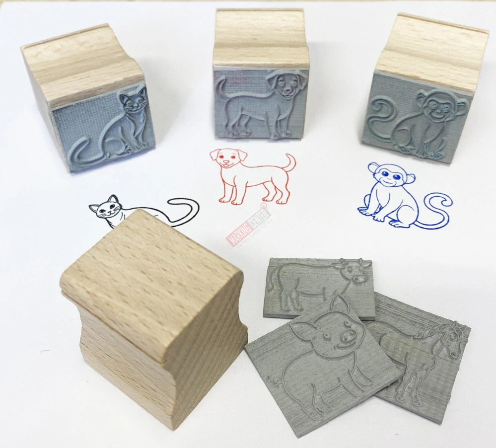 Dřevěné razítko Králík