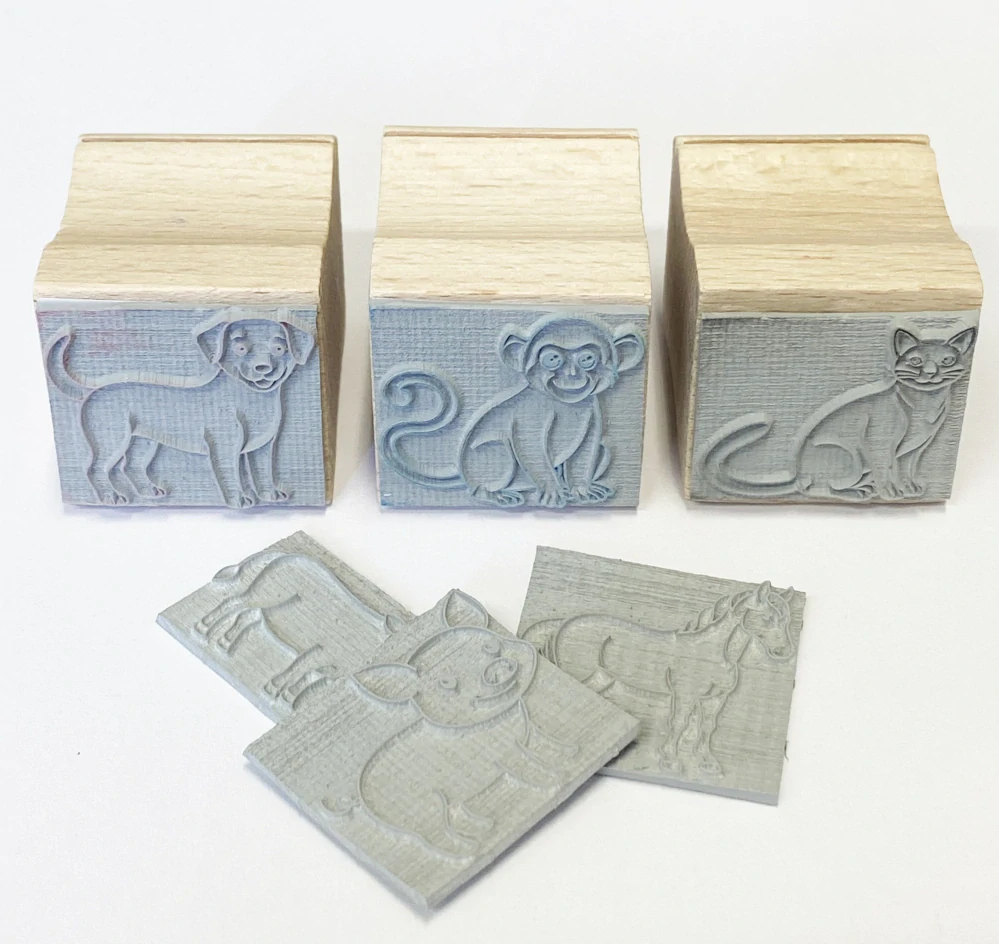 Dřevěné razítko Králík