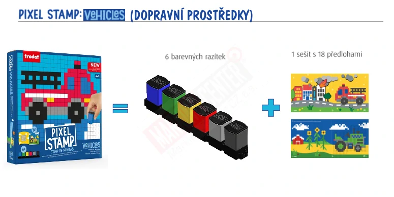 PIXEL STAMP Vehicles