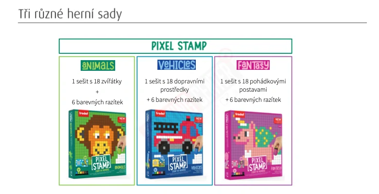 PIXEL STAMP Animals