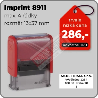 Trodat Imprint 8911, 37x13mm