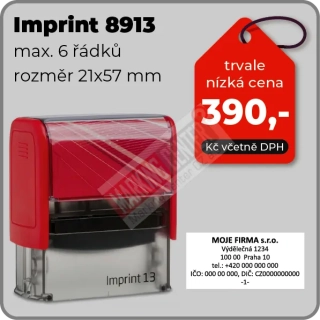 Trodat Imprint 8913, 57x21mm