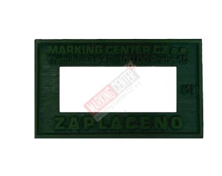 štoček 4729, rozměr 49x29 mm