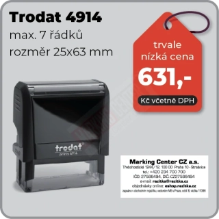 Trodat Printy 4914, 25x63mm