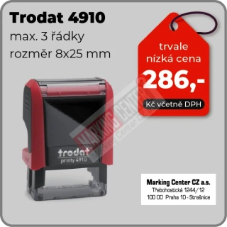 Trodat Printy 4910, 8x25mm