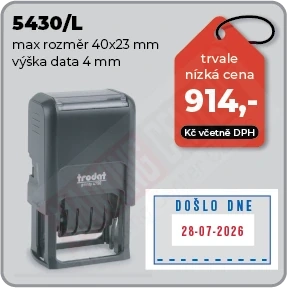 Trodat Professional 5430L DOŠLO DNE